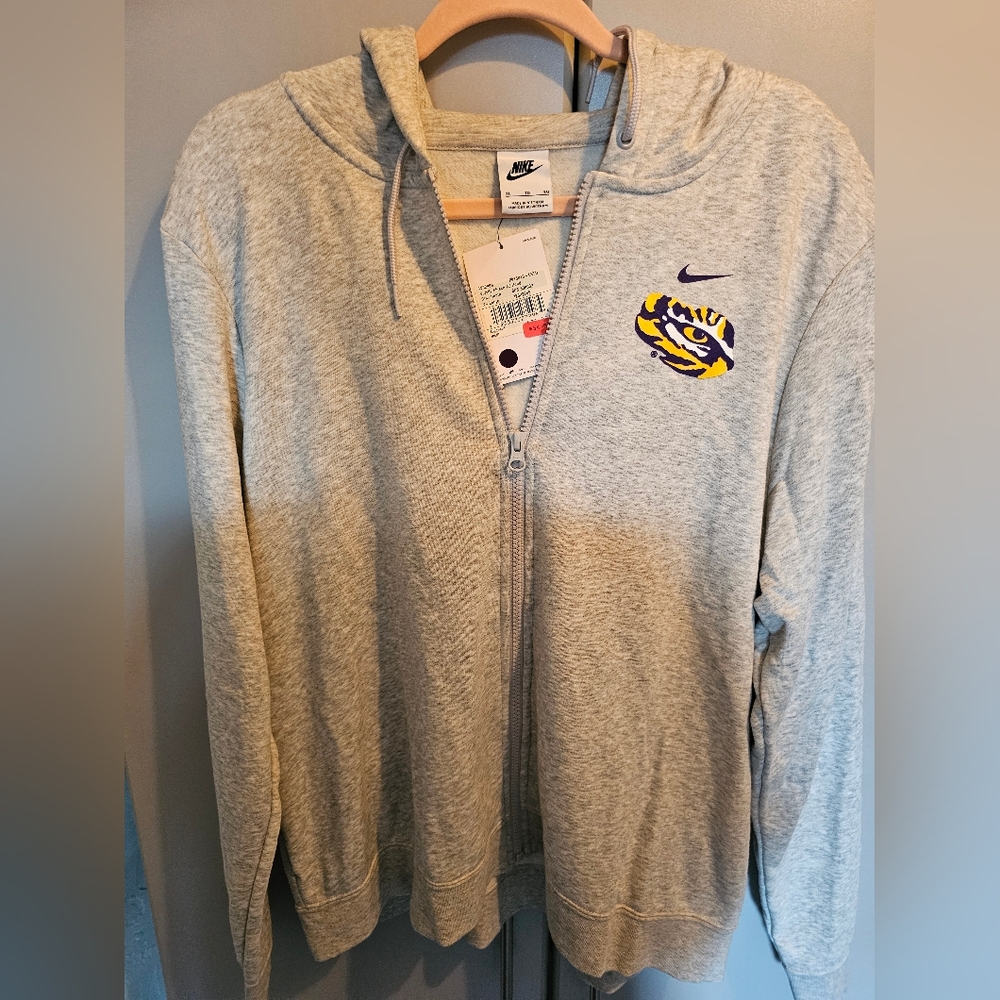 Nike LSU Varsity Fleece Hoodie Full-zip